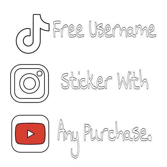 Username sticker